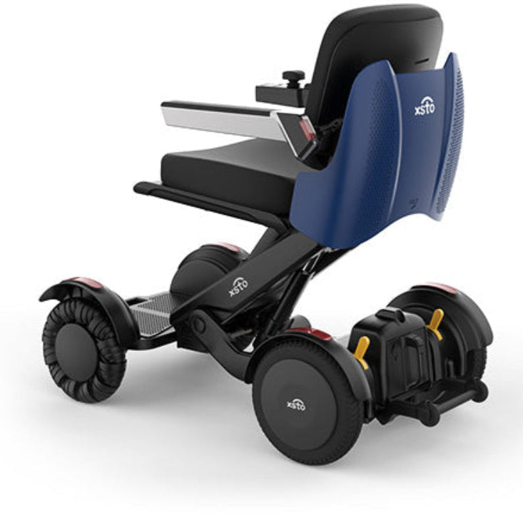 M4 Electric Wheelchair - XSTO blue enamel back rest