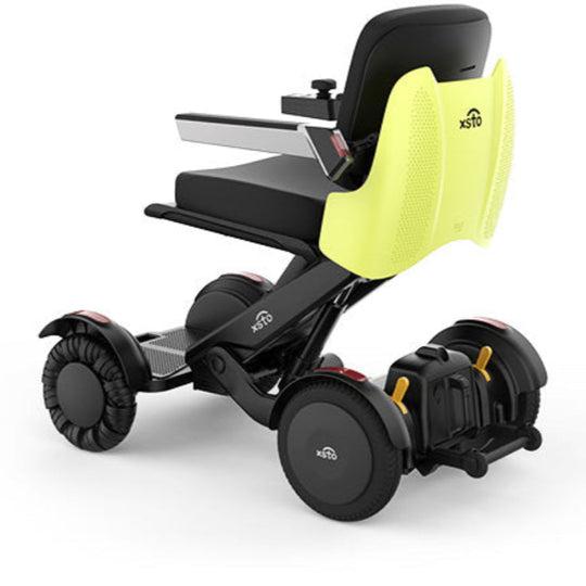 M4 Electric Wheelchair - XSTO sparkling yellow back rest
