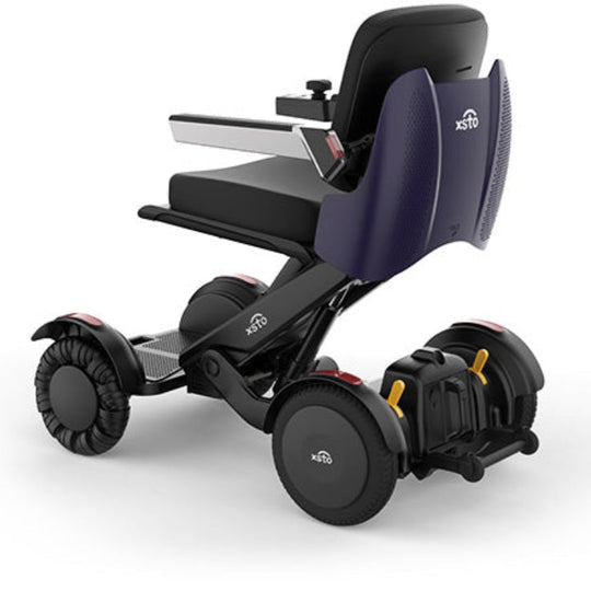 M4 Electric Wheelchair - XSTO  superior purple back rest